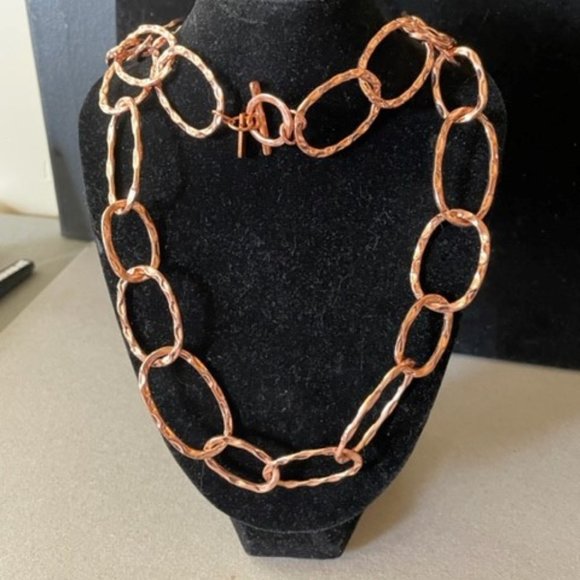 Daisy Fuentes Jewelry Daisy Fuentes Hammered Copper Oval Links 39